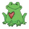 FROG WITH HEART
