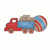 TRUCK WITH A BALL & BLOCKS