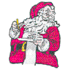 SANTA WITH HIS LIST