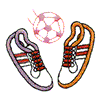 SOCCER BALL & SHOES