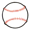 BASEBALL APPLIQUE