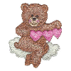 TEDDY BEAR WITH HEARTS