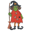 WITCH WITH BROOM