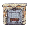 ANTIQUE FIREPLACE