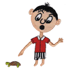 BOY WITH TURTLE