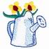 Watering Can & Flowers
