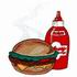Hamburger w/ Ketchup