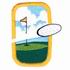 Flying Golf Ball