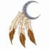 Crescent Moon Ornament
